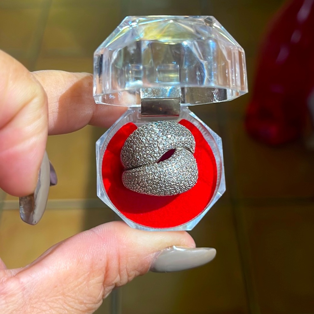 925 Bling Silver Ring - image 1